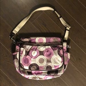 Coach diaper bag